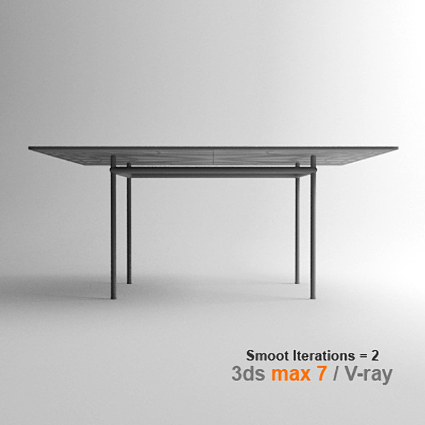 3d le corbusier tables - lc12 by lajhar
