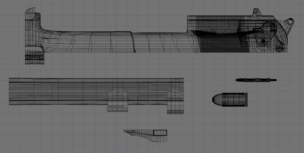 m9 beretta pistol obj free - Berettas by daedra066