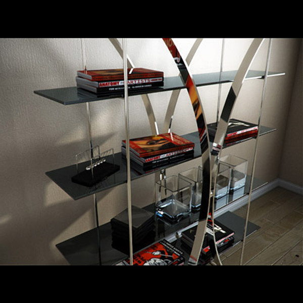 book shelf 7245 tonin 3ds - Tonin Casa Book Shelf 7245 by RTEwork