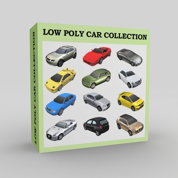 3d model car games - Cars collection by petomavar