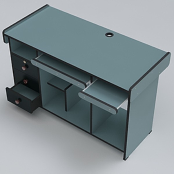 3ds max computer table - Computer Table_01 by sabah_au