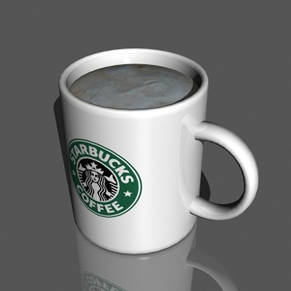 3d model of latte - Latte by mostlysquare
