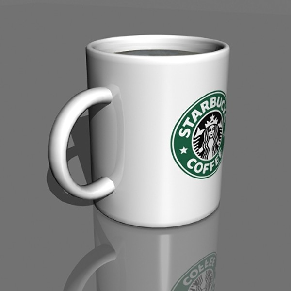 3d model of latte - Latte by mostlysquare