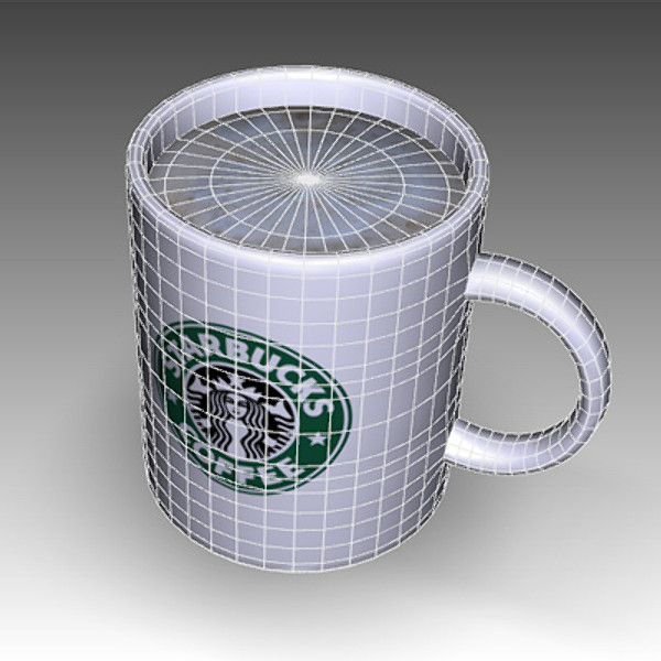 3d model of latte - Latte by mostlysquare