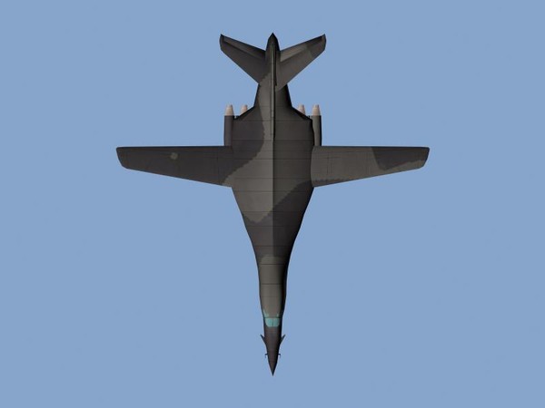 3dsmax rockwell lancer b-1 - Rockwell B-1 Lancer... by FangioDesign