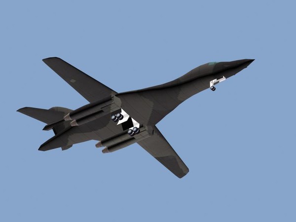 3dsmax rockwell lancer b-1 - Rockwell B-1 Lancer... by FangioDesign