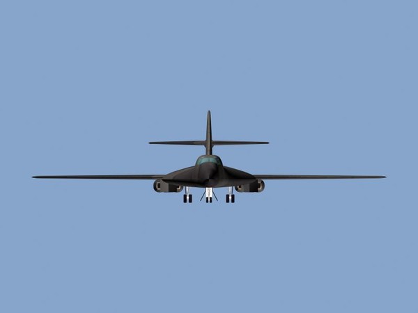 3dsmax rockwell lancer b-1 - Rockwell B-1 Lancer... by FangioDesign