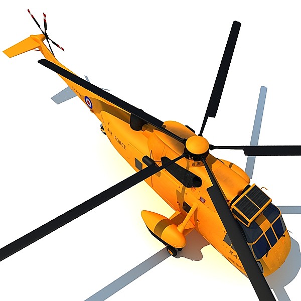 maya westland sea king helicopter - Westland Sea King by Gandoza