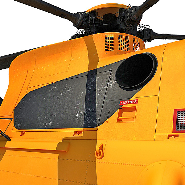 maya westland sea king helicopter - Westland Sea King by Gandoza