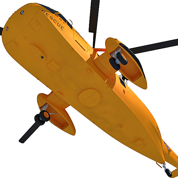 maya westland sea king helicopter - Westland Sea King by Gandoza
