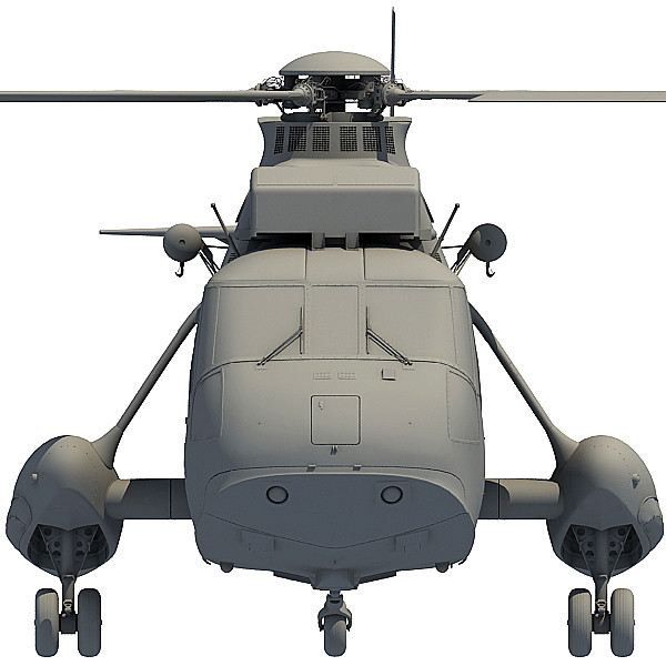 maya westland sea king helicopter - Westland Sea King by Gandoza