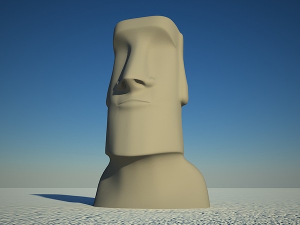 moais easter islands 3ds - Moais of easter islands by yusuf joher taherali