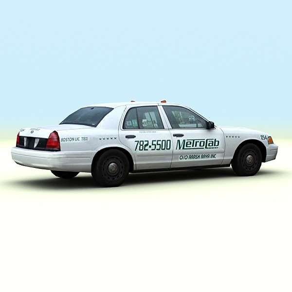 2004 crown victoria usa 3d max - 2004 Ford Crown Victoria USA Taxi... by be fast